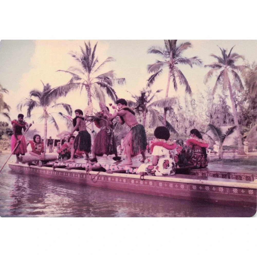Vintage 1970s Polynesian Cultural Center Hawaii Canoe Pageant Photo Lot of 16 - Picture 12 of 16